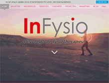 Tablet Screenshot of infysio.nl